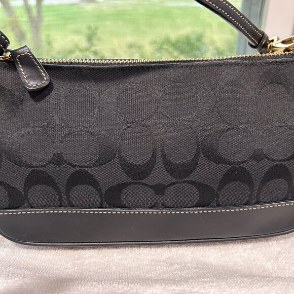 Coach vintage Black Signature Demi 6094 - Picture 4 of 8